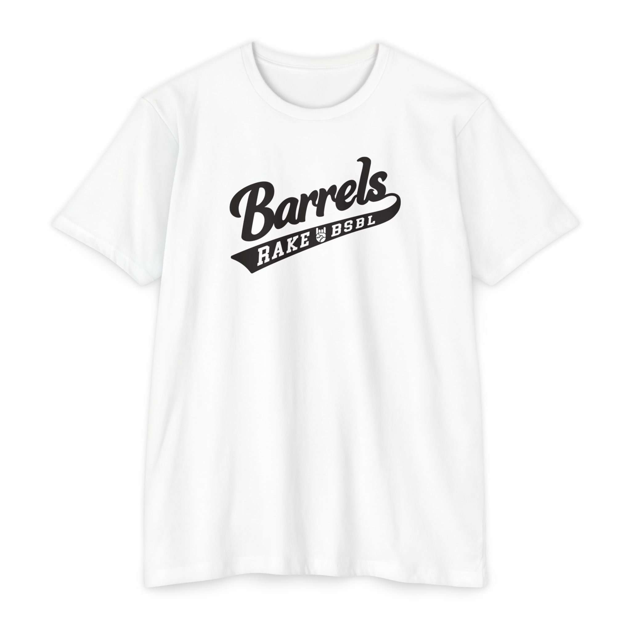 Barrels Tee - Rake Baseball Company - RAKE BASEBALL | BASEBALL T-SHIRT | BASEBALL CLOTHING | GOOD VIBES ONLY