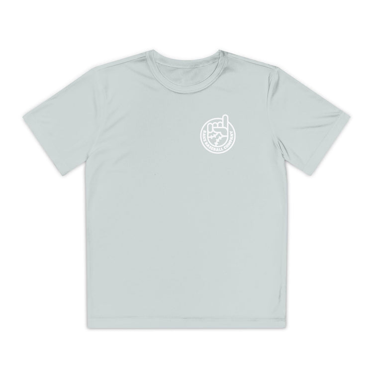 Kids One Day or Day One Dry Fit Tee - Rake Baseball Company - RAKE BASEBALL | BASEBALL T-SHIRT | BASEBALL CLOTHING | GOOD VIBES ONLY