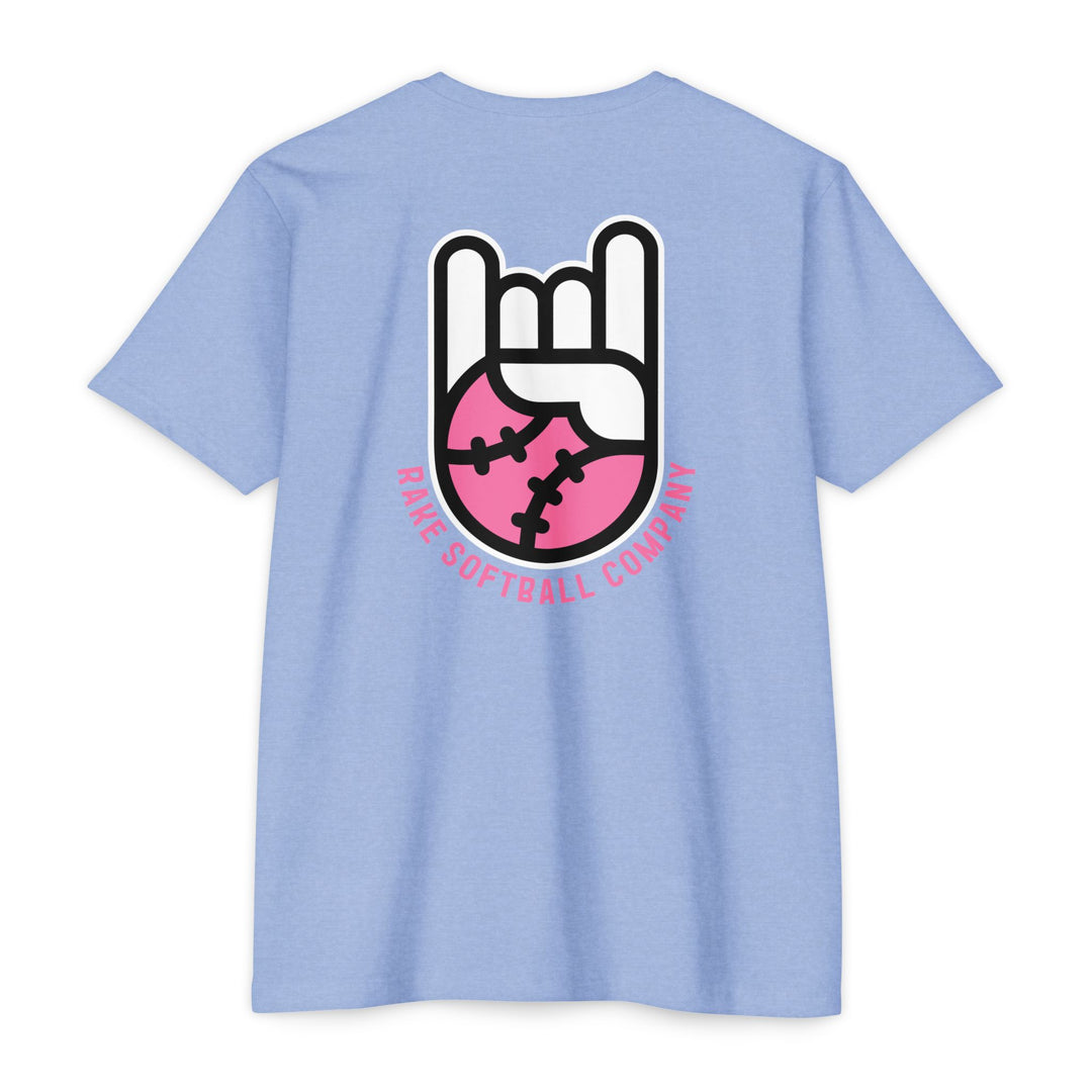 Rake Softball Company Tee - Rake Baseball Company - RAKE BASEBALL | BASEBALL T-SHIRT | BASEBALL CLOTHING | GOOD VIBES ONLY