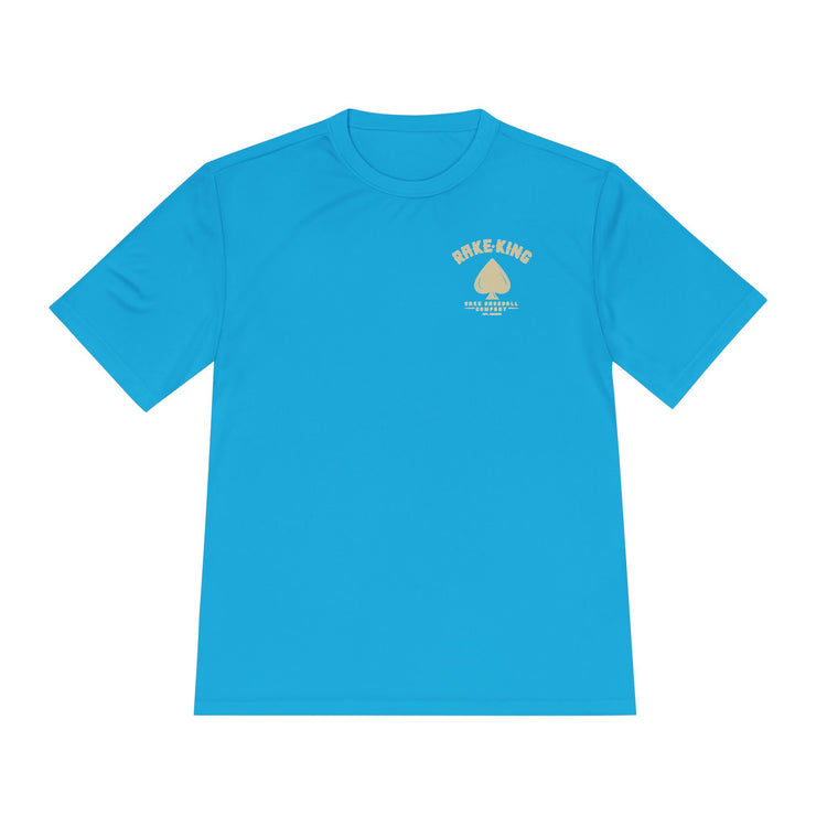 Rake King Dry Fit Tee - Rake Baseball Company - RAKE BASEBALL | BASEBALL T-SHIRT | BASEBALL CLOTHING | GOOD VIBES ONLY