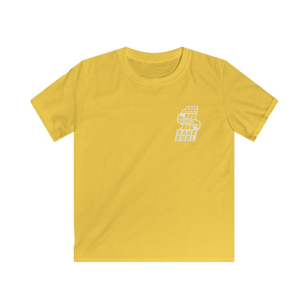 Kids Rake One Percent Better Tee