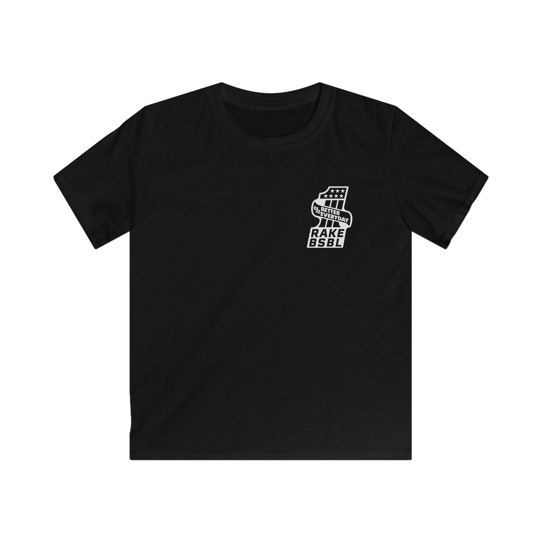 Kids Rake One Percent Better Tee