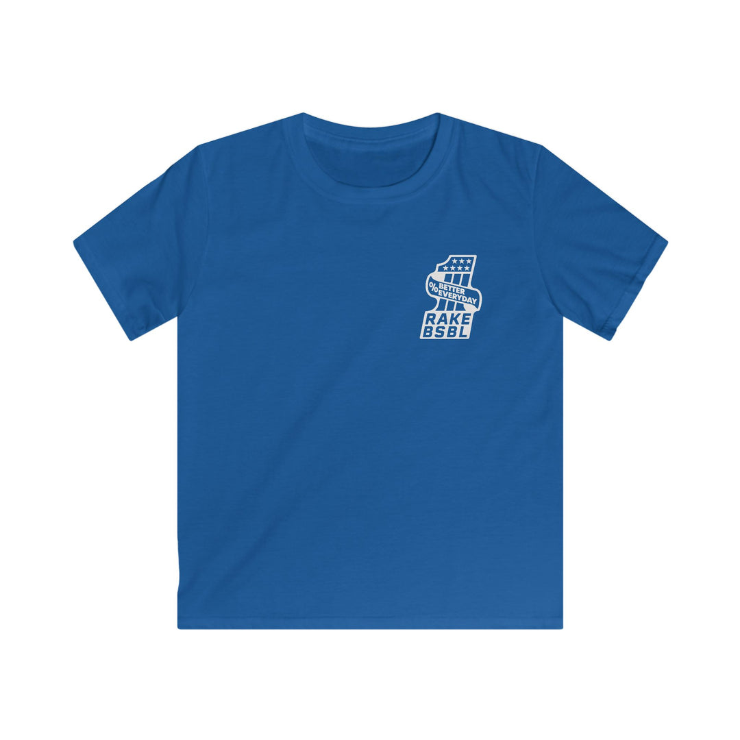 Kids Rake One Percent Better Tee