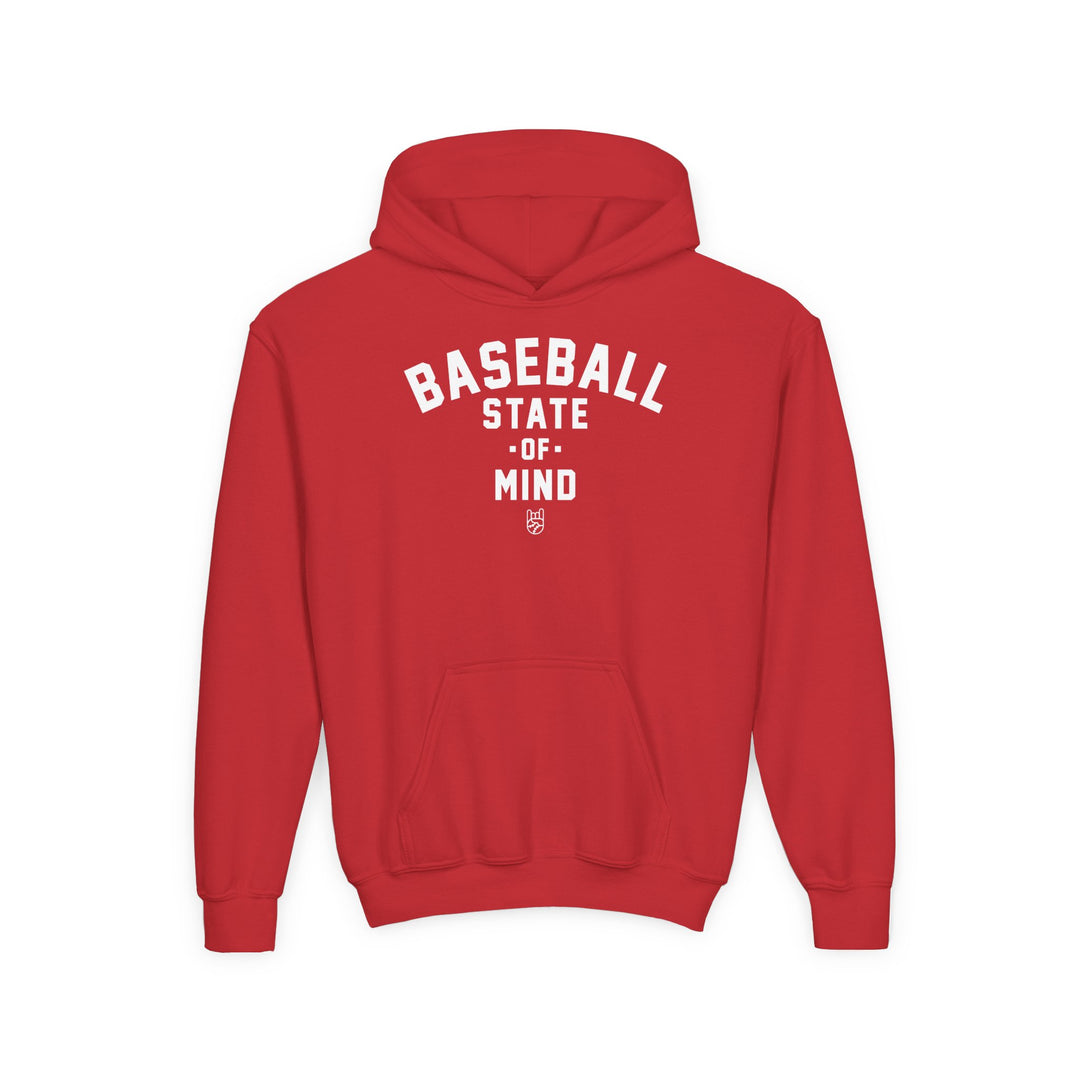 Kids Baseball State Of Mind Hoodie