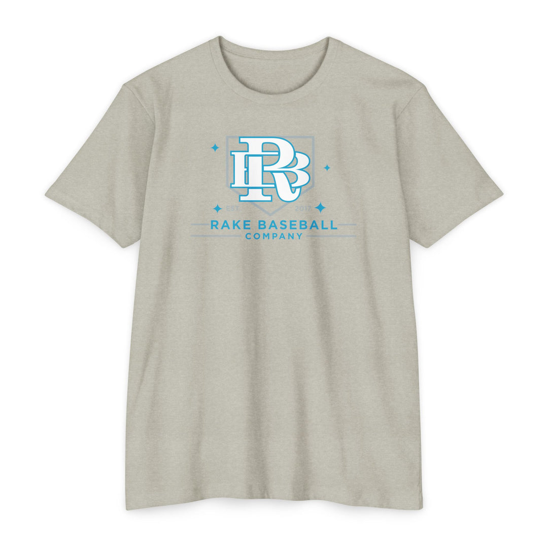 RB Homeplate Tee - Rake Baseball Company - RAKE BASEBALL | BASEBALL T-SHIRT | BASEBALL CLOTHING | GOOD VIBES ONLY