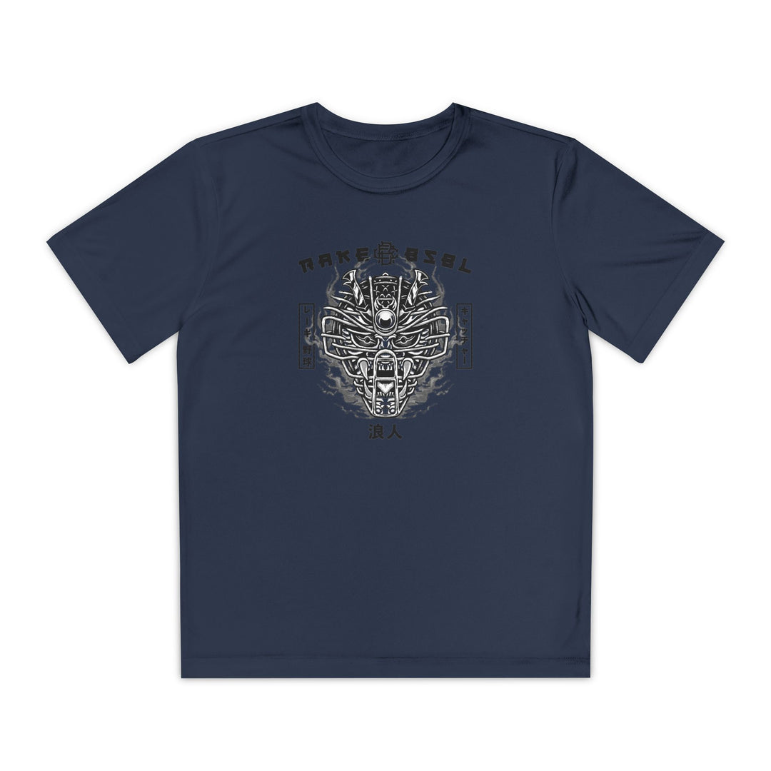 Kids Ronin Catchers Dry Fit Tee - Rake Baseball Company - RAKE BASEBALL | BASEBALL T-SHIRT | BASEBALL CLOTHING | GOOD VIBES ONLY