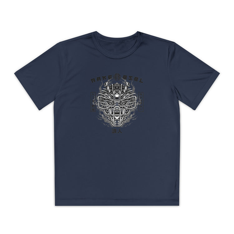 Kids Ronin Catchers Dry Fit Tee - Rake Baseball Company - RAKE BASEBALL | BASEBALL T-SHIRT | BASEBALL CLOTHING | GOOD VIBES ONLY