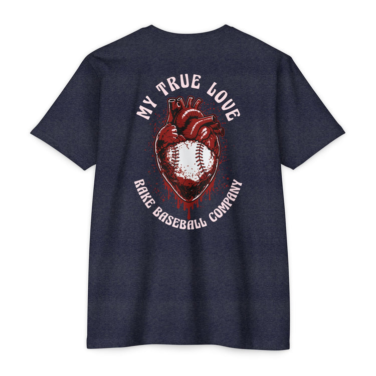 My True Love Baseball Tee - Rake Baseball Company - RAKE BASEBALL | BASEBALL T-SHIRT | BASEBALL CLOTHING | GOOD VIBES ONLY