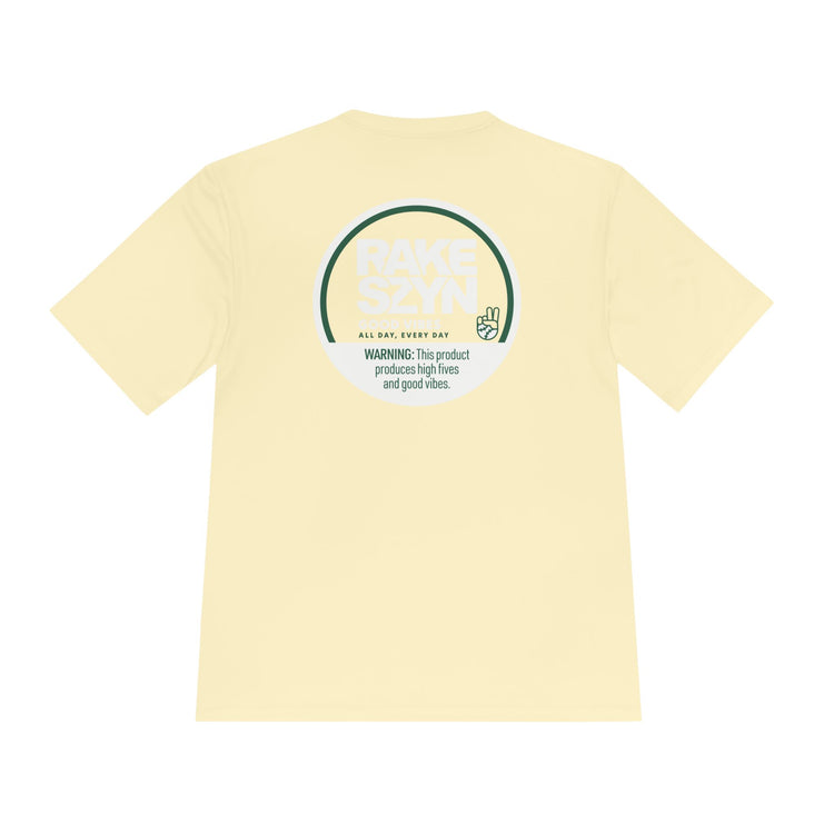 Rake SZYN Dry Fit Tee - Rake Baseball Company - RAKE BASEBALL | BASEBALL T-SHIRT | BASEBALL CLOTHING | GOOD VIBES ONLY