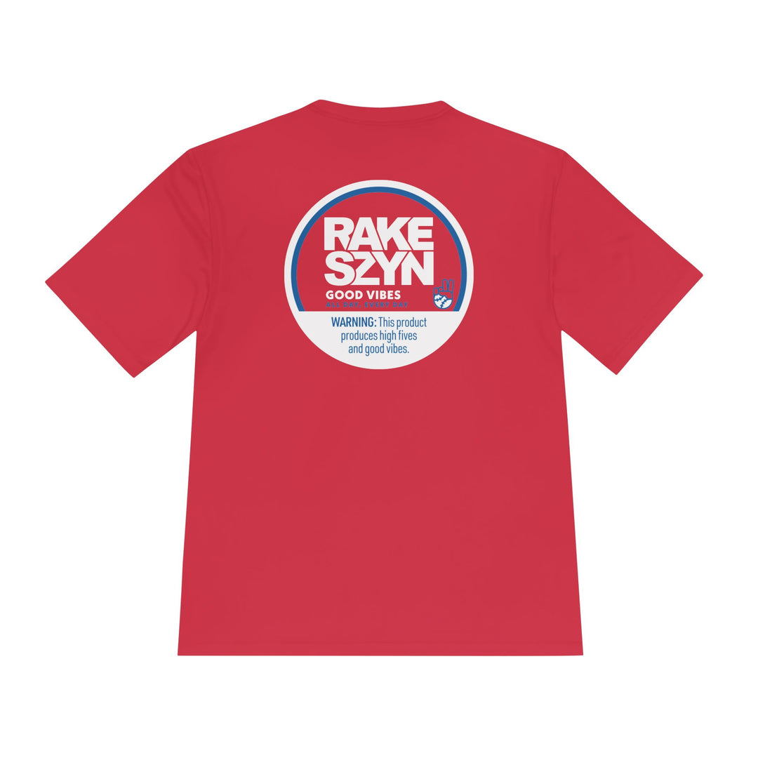 Rake SZYN Dry Fit Tee - Rake Baseball Company - RAKE BASEBALL | BASEBALL T-SHIRT | BASEBALL CLOTHING | GOOD VIBES ONLY