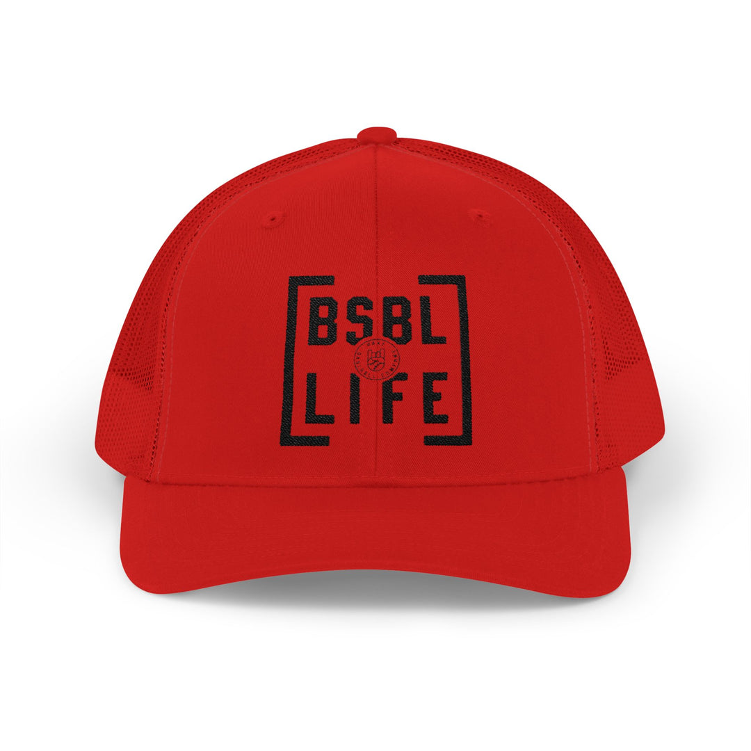 BSBL Life Snapback Trucker Cap