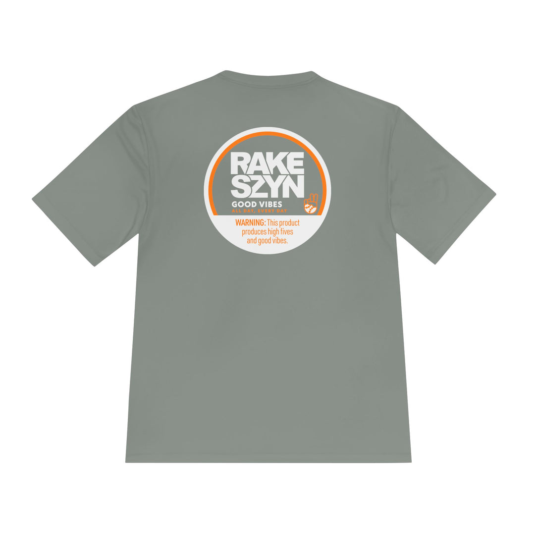 Rake SZYN Dry Fit Tee - Rake Baseball Company - RAKE BASEBALL | BASEBALL T-SHIRT | BASEBALL CLOTHING | GOOD VIBES ONLY