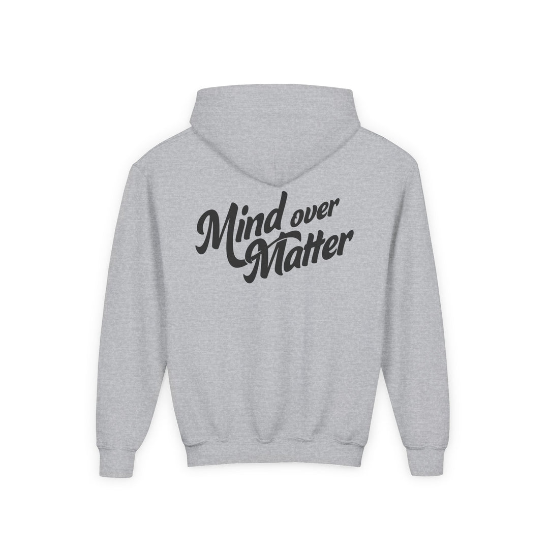 Kids Mind Over Matter Hoodie - Rake Baseball Company - RAKE BASEBALL | BASEBALL T-SHIRT | BASEBALL CLOTHING | GOOD VIBES ONLY