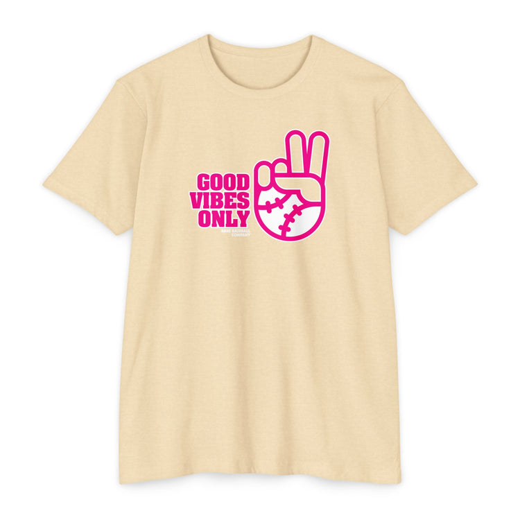 Good Vibes Only Tee - Rake Baseball Company - RAKE BASEBALL | BASEBALL T-SHIRT | BASEBALL CLOTHING | GOOD VIBES ONLY