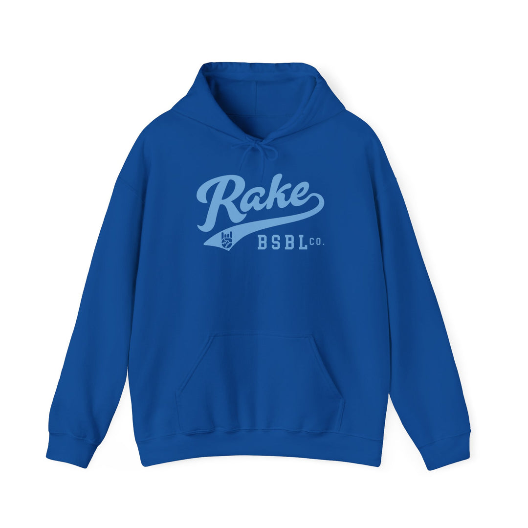 Rake Blue Scripted Hoodie