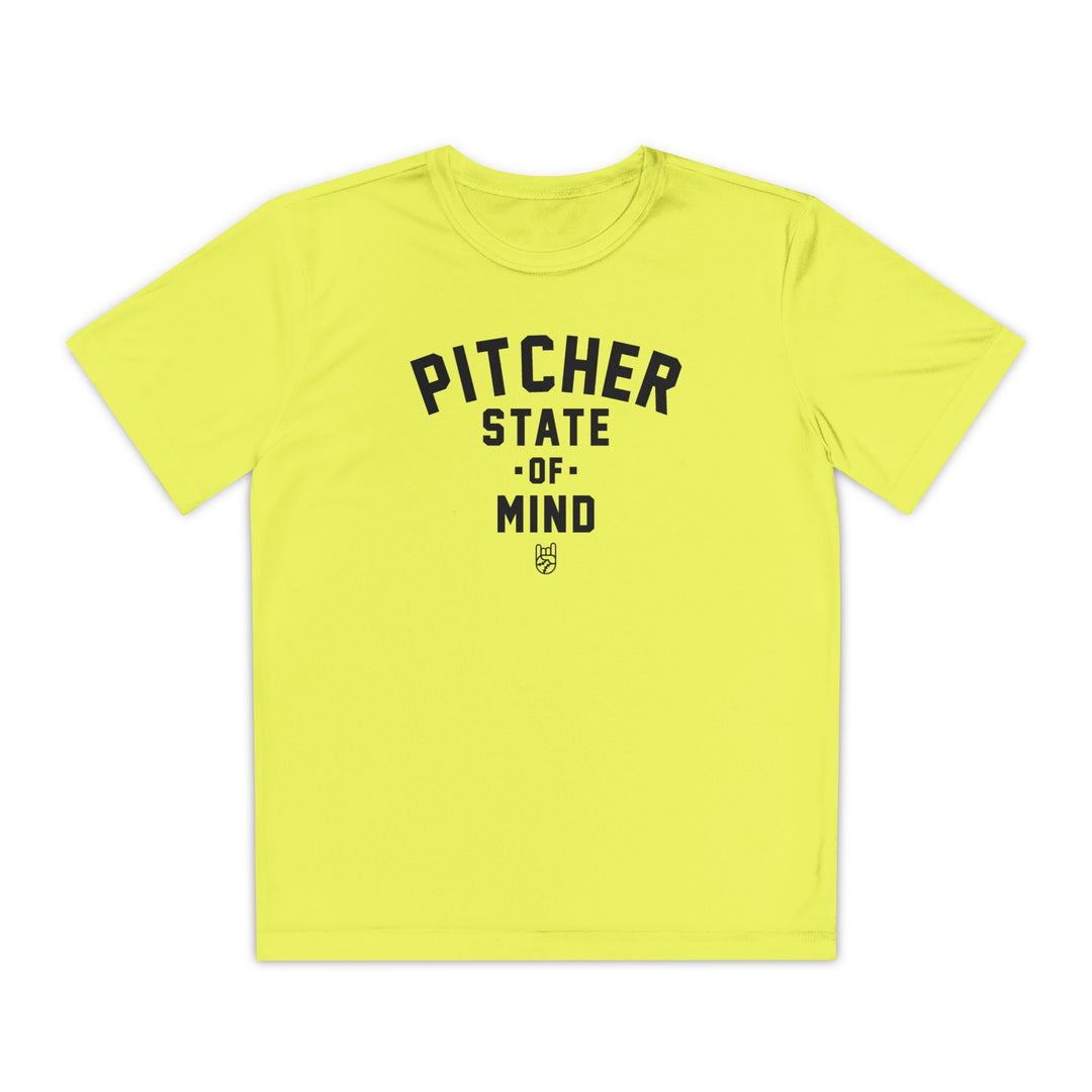 Kids Pitcher State Of Mind Dry Fit Tee