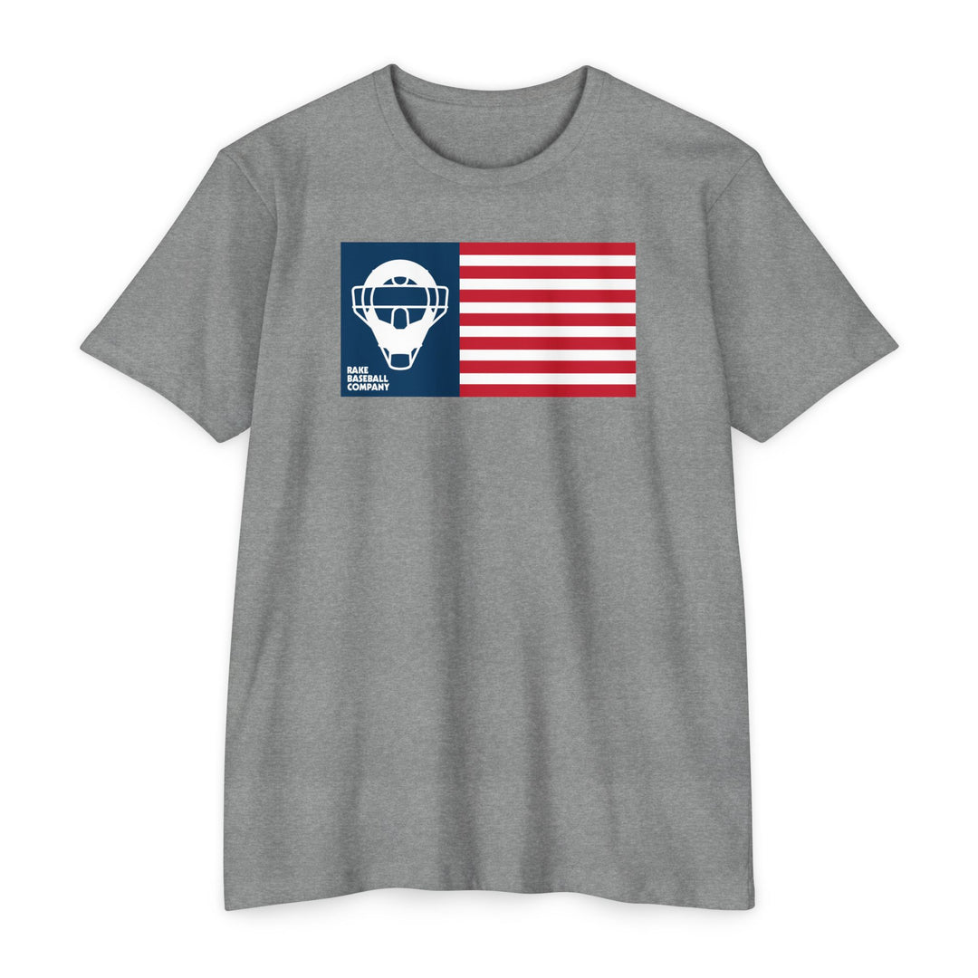 Catcher's Mask Flag Tee