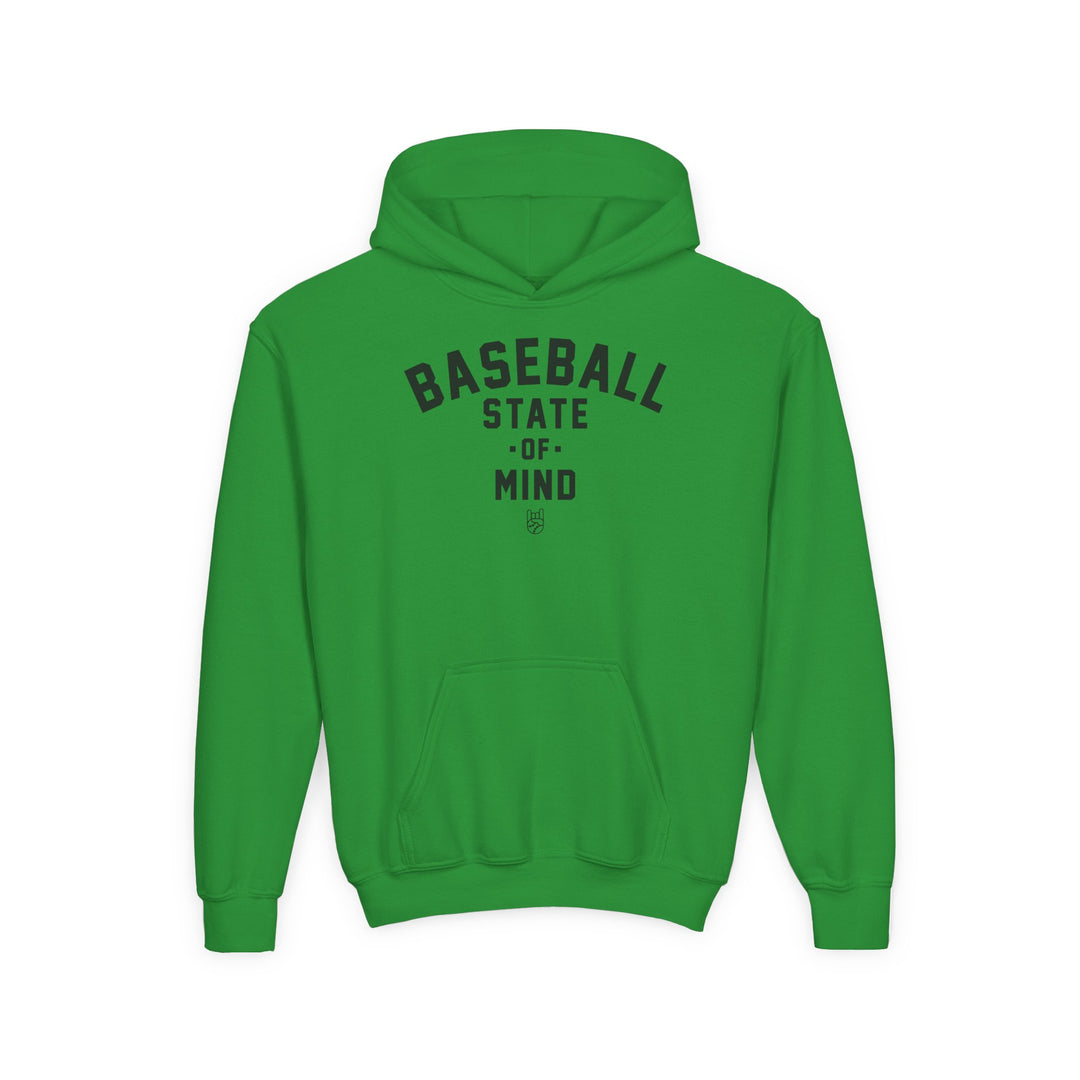 Kids Baseball State Of Mind Hoodie