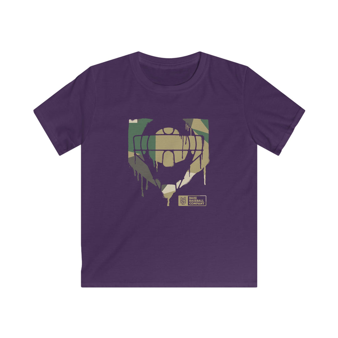 Kids Rake Catchers Camo Drip