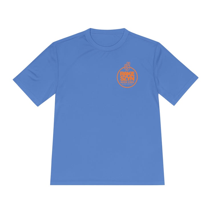 Rake SZYN Dry Fit Tee - Rake Baseball Company - RAKE BASEBALL | BASEBALL T-SHIRT | BASEBALL CLOTHING | GOOD VIBES ONLY