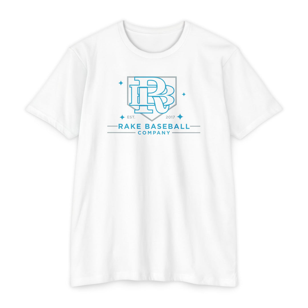 RB Homeplate Tee - Rake Baseball Company - RAKE BASEBALL | BASEBALL T-SHIRT | BASEBALL CLOTHING | GOOD VIBES ONLY