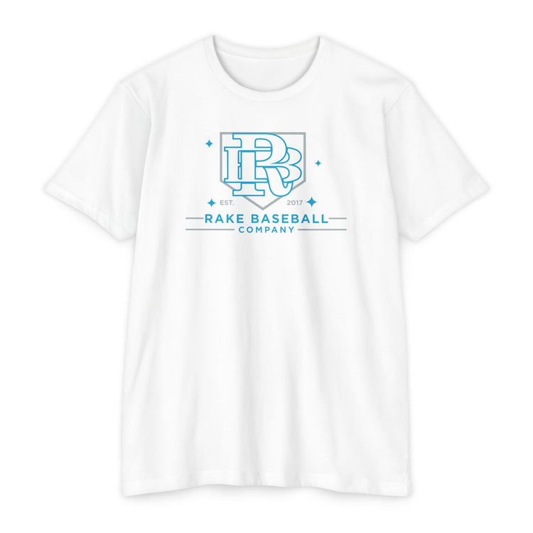 RB Homeplate Tee - Rake Baseball Company - RAKE BASEBALL | BASEBALL T-SHIRT | BASEBALL CLOTHING | GOOD VIBES ONLY