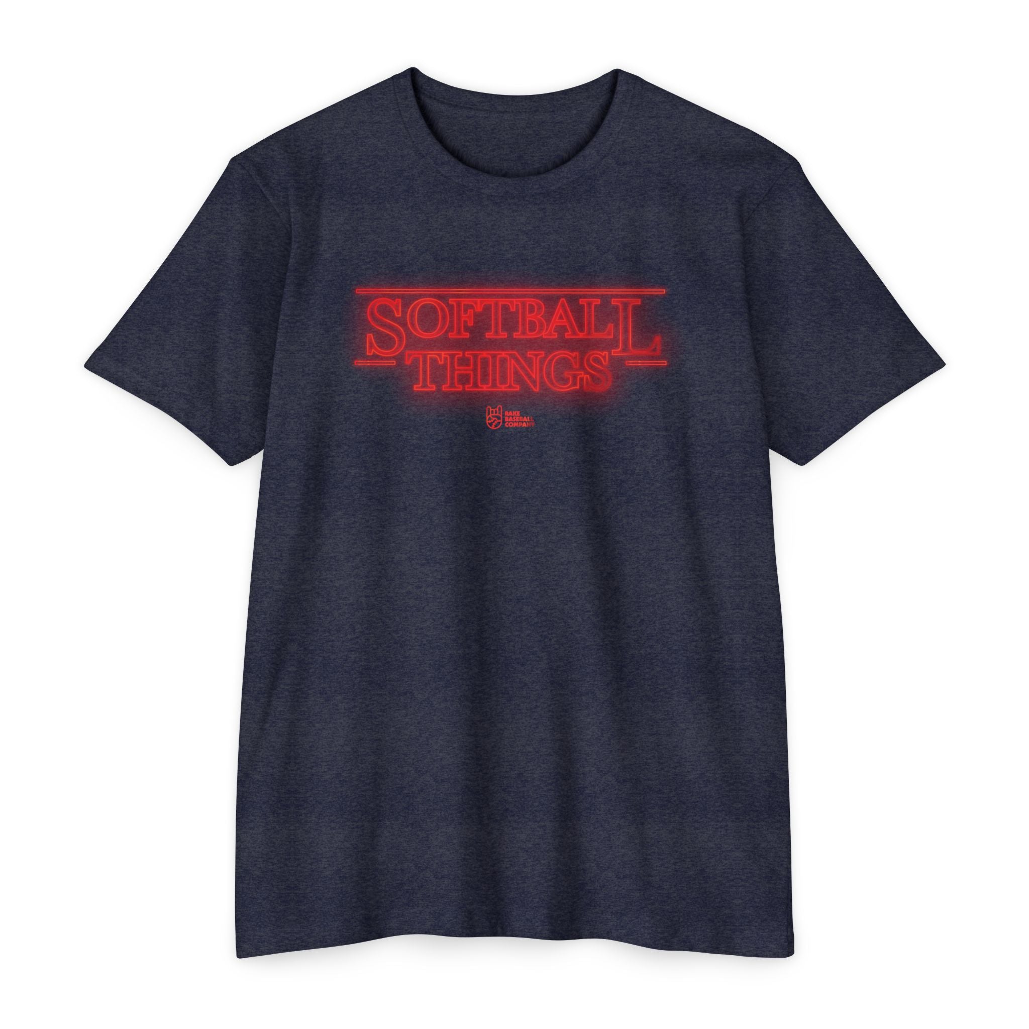 Softball Things Tee - Rake Baseball Company - RAKE BASEBALL | BASEBALL T-SHIRT | BASEBALL CLOTHING | GOOD VIBES ONLY