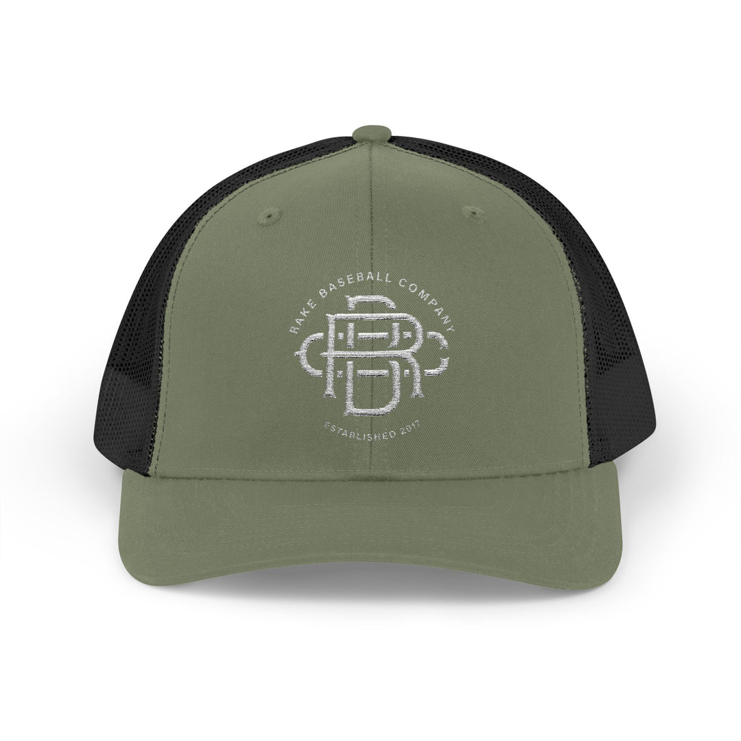 Rake Baseball Company Snapback Trucker Cap