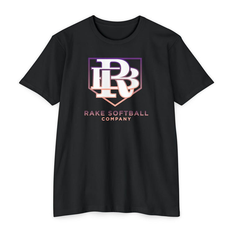 RB Homeplate Softball Tee - Rake Baseball Company - RAKE BASEBALL | BASEBALL T-SHIRT | BASEBALL CLOTHING | GOOD VIBES ONLY