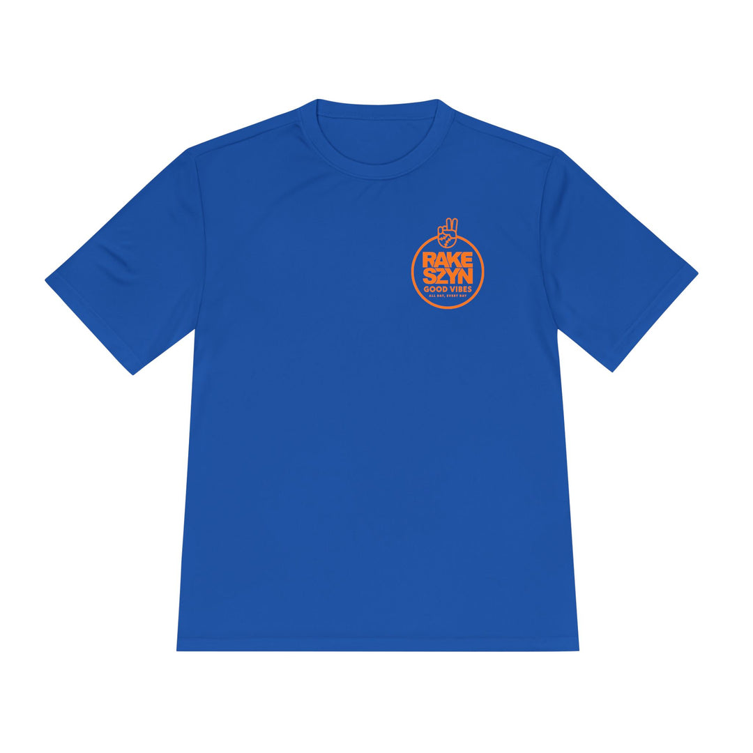 Rake SZYN Dry Fit Tee - Rake Baseball Company - RAKE BASEBALL | BASEBALL T-SHIRT | BASEBALL CLOTHING | GOOD VIBES ONLY
