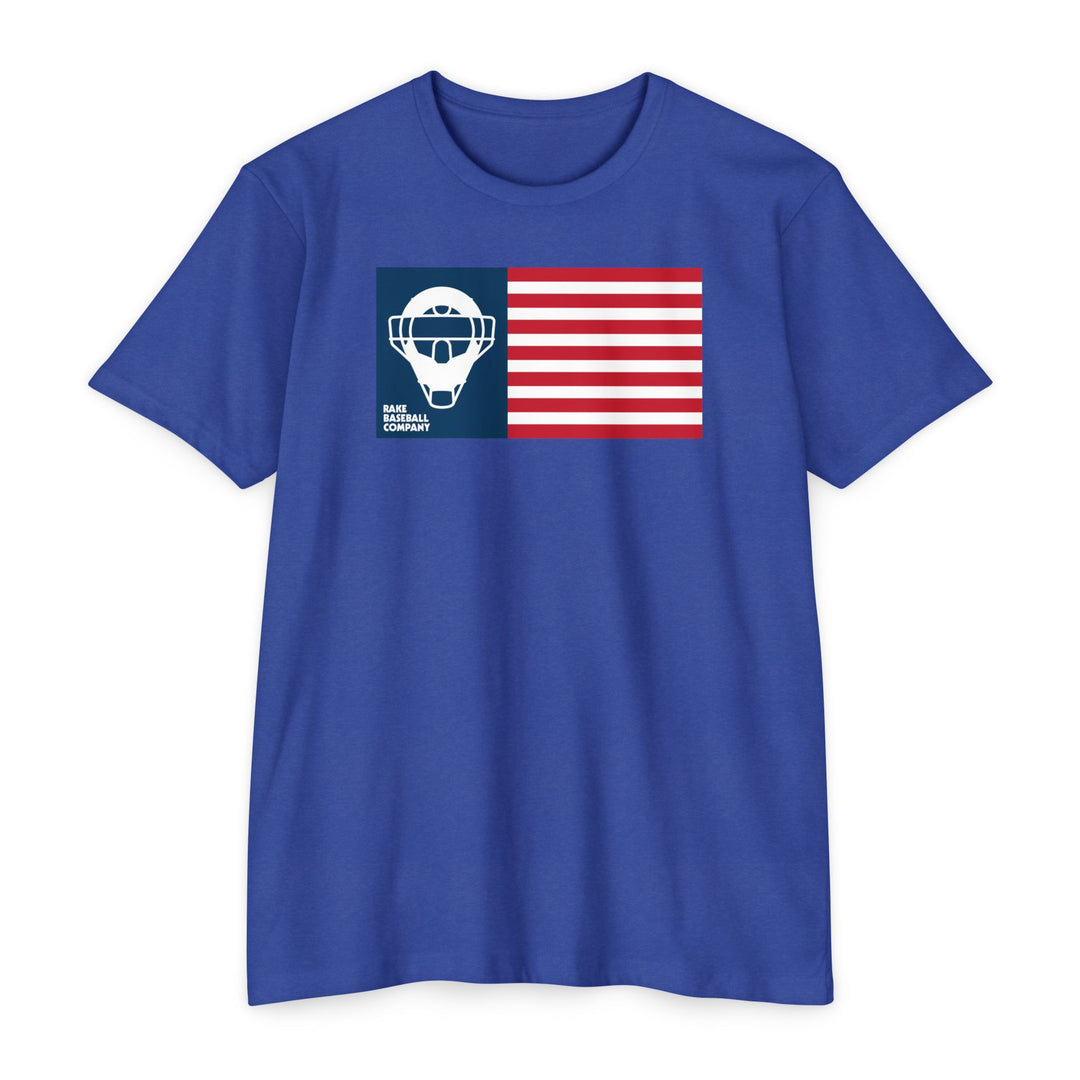 Catcher's Mask Flag Tee