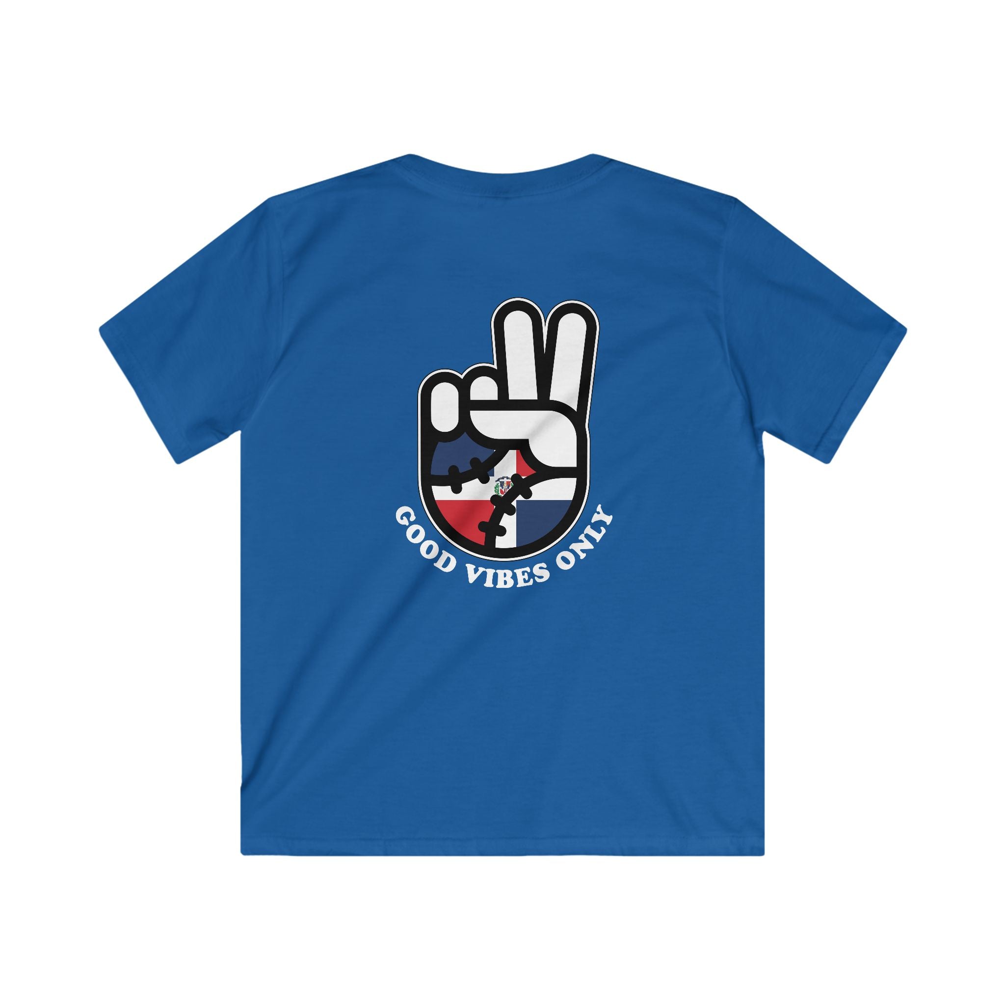 Kids Dominican Republic Inspired WBC Edition Tee - Rake Baseball Company - RAKE BASEBALL | BASEBALL T-SHIRT | BASEBALL CLOTHING | GOOD VIBES ONLY