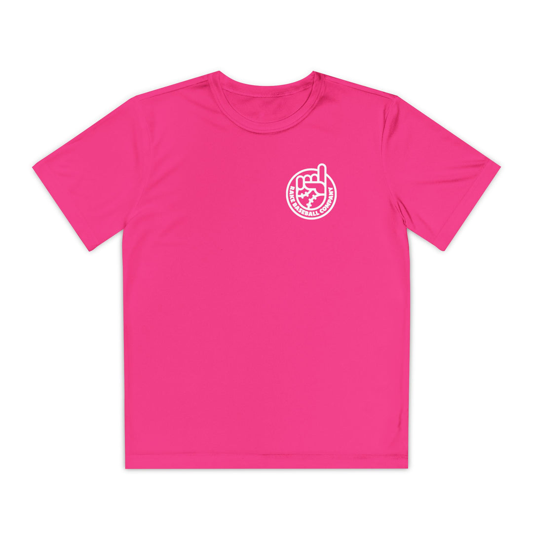Kids One Day or Day One Dry Fit Tee - Rake Baseball Company - RAKE BASEBALL | BASEBALL T-SHIRT | BASEBALL CLOTHING | GOOD VIBES ONLY