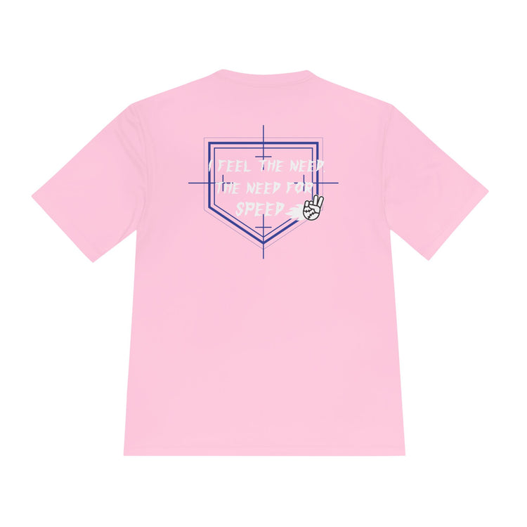 Rake Need For Speed Tee Dry Fit Tee - Rake Baseball Company - RAKE BASEBALL | BASEBALL T-SHIRT | BASEBALL CLOTHING | GOOD VIBES ONLY