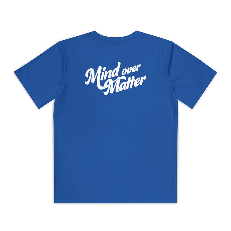 Kids Mind Over Matter Dry Fit Tee - Rake Baseball Company - RAKE BASEBALL | BASEBALL T-SHIRT | BASEBALL CLOTHING | GOOD VIBES ONLY
