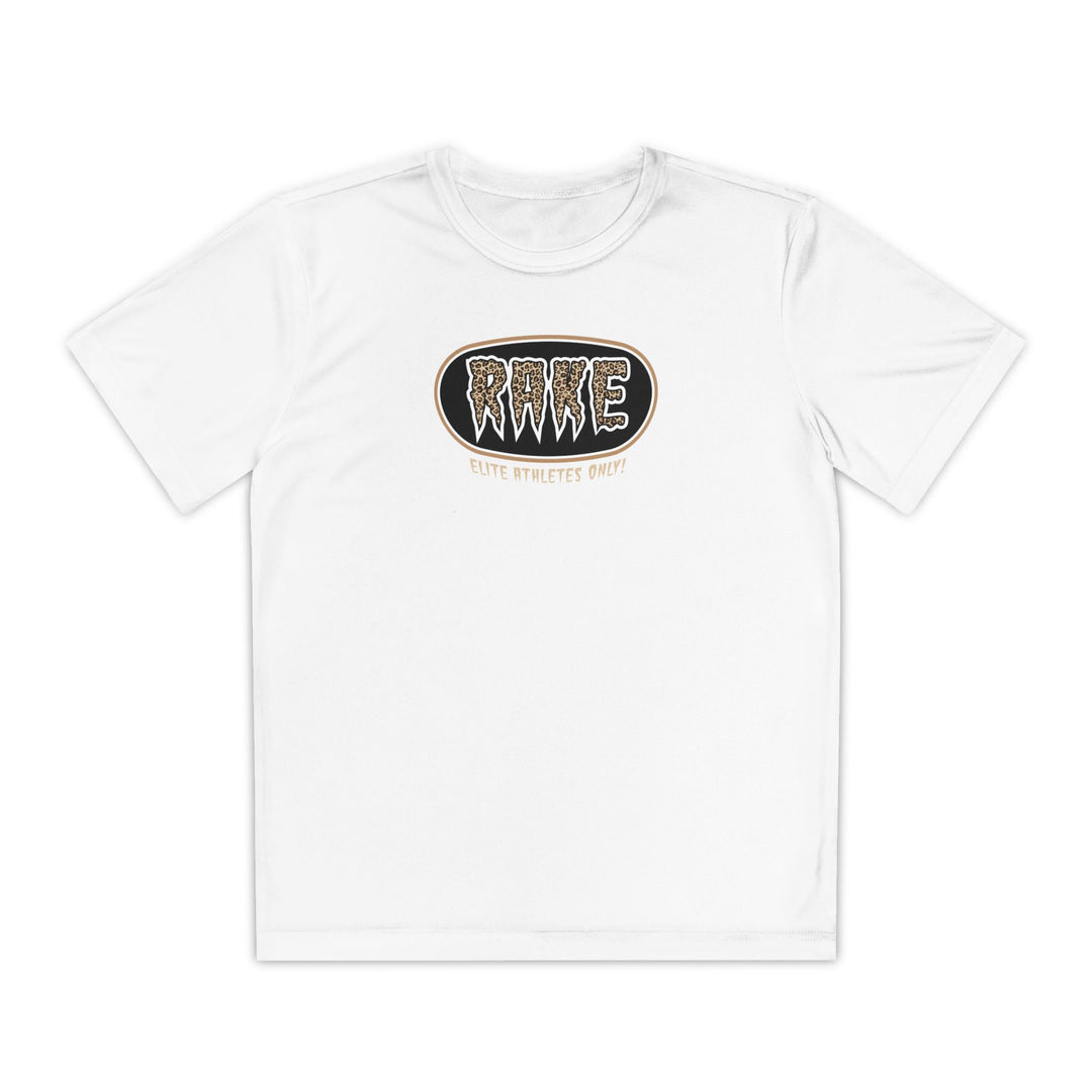 Kids Rake Cheetah Softball Company Dry Fit Tee - Rake Baseball Company - RAKE BASEBALL | BASEBALL T-SHIRT | BASEBALL CLOTHING | GOOD VIBES ONLY