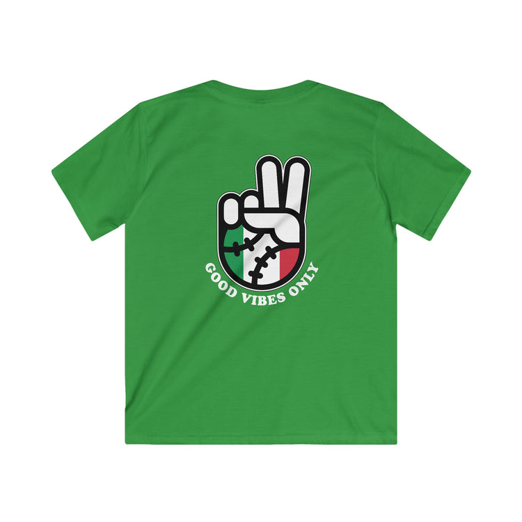 Kids Italy Inspired WBC Edition Tee - Rake Baseball Company - RAKE BASEBALL | BASEBALL T-SHIRT | BASEBALL CLOTHING | GOOD VIBES ONLY