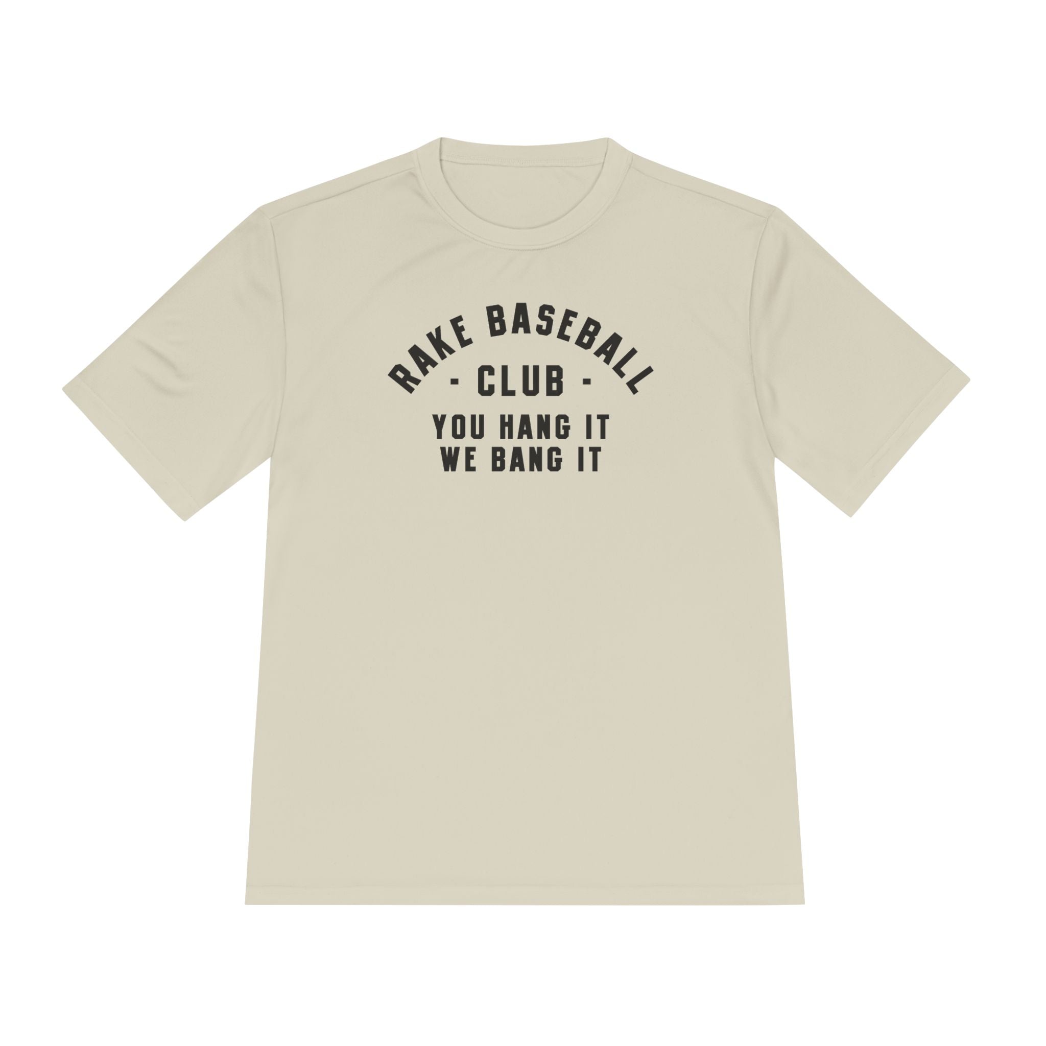 Rake Baseball Club Dry Fit Tee - Rake Baseball Company - RAKE BASEBALL | BASEBALL T-SHIRT | BASEBALL CLOTHING | GOOD VIBES ONLY