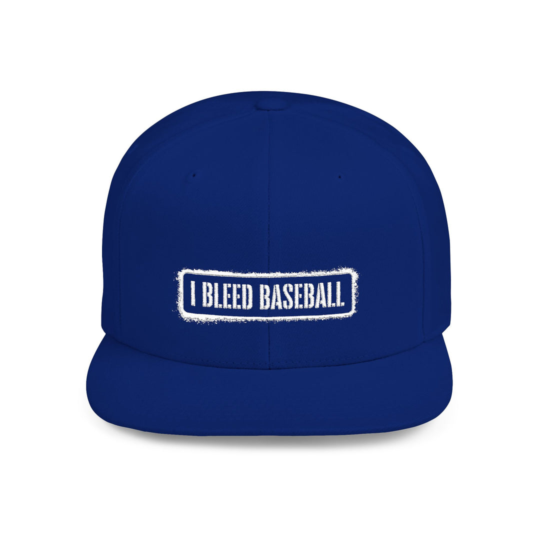 I Bleed Baseball Snapback Hat