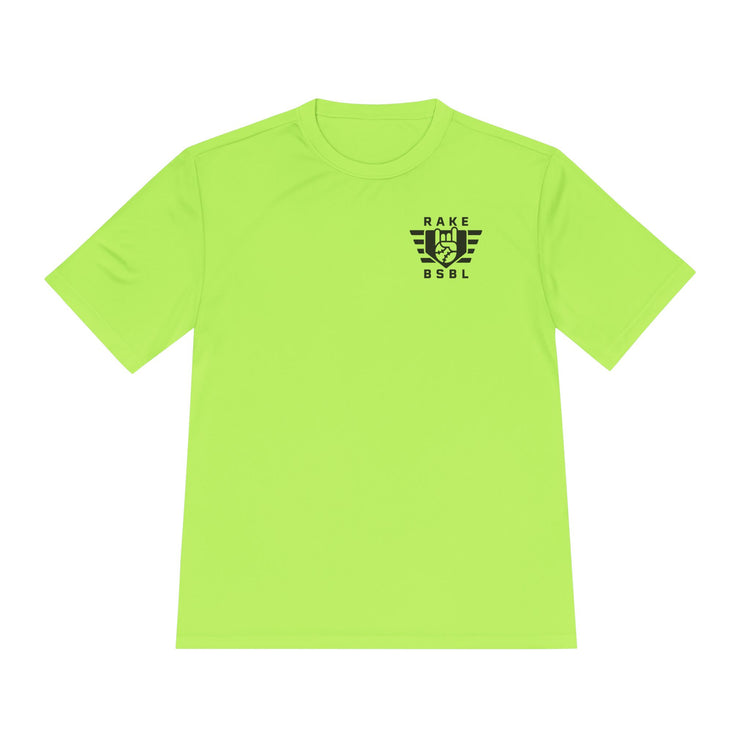 Rake Flag Dry Fit Tee - Rake Baseball Company - RAKE BASEBALL | BASEBALL T-SHIRT | BASEBALL CLOTHING | GOOD VIBES ONLY