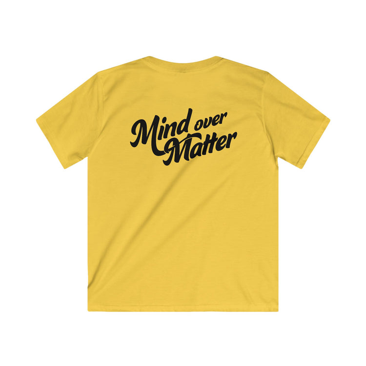 Kids Mind Over Matter Tee - Rake Baseball Company - RAKE BASEBALL | BASEBALL T-SHIRT | BASEBALL CLOTHING | GOOD VIBES ONLY