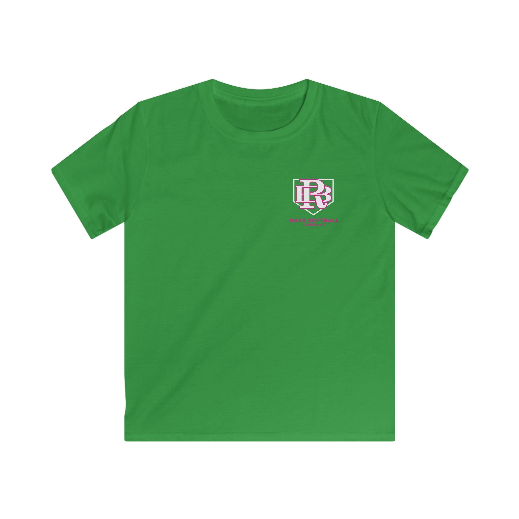 Kids RB Homeplate Softball Tee - Rake Baseball Company - RAKE BASEBALL | BASEBALL T-SHIRT | BASEBALL CLOTHING | GOOD VIBES ONLY
