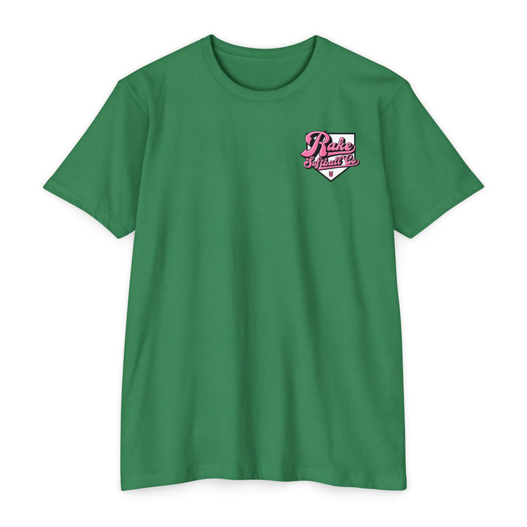 Rake Softball Co. Tee - Rake Baseball Company - RAKE BASEBALL | BASEBALL T-SHIRT | BASEBALL CLOTHING | GOOD VIBES ONLY