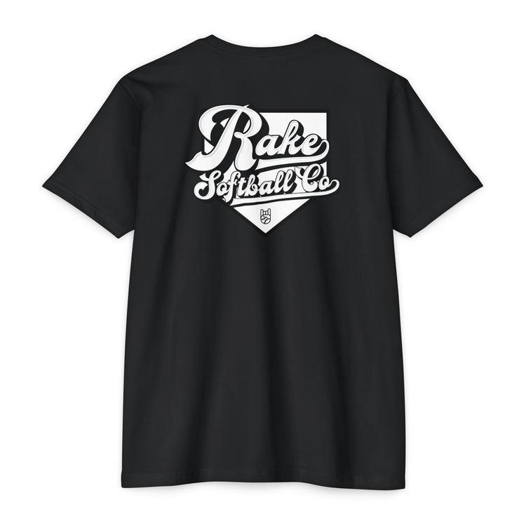 Rake Softball Co. Tee - Rake Baseball Company - RAKE BASEBALL | BASEBALL T-SHIRT | BASEBALL CLOTHING | GOOD VIBES ONLY