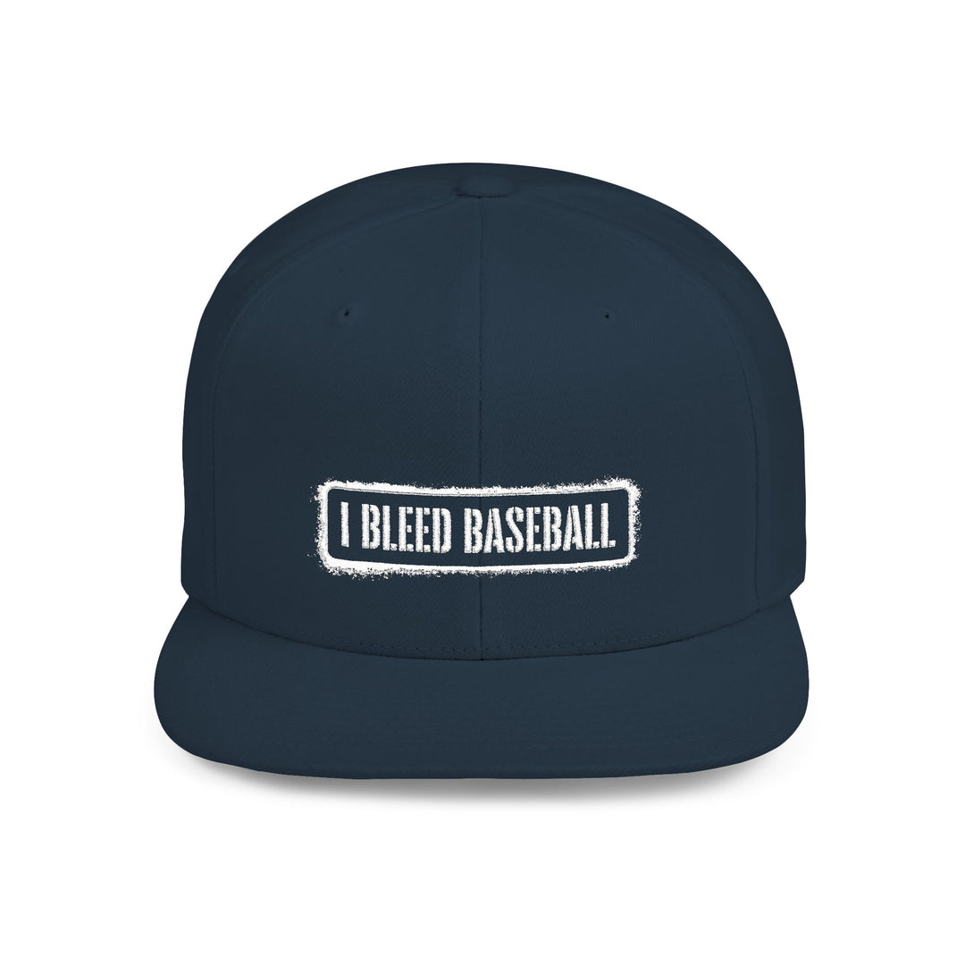 I Bleed Baseball Snapback Hat