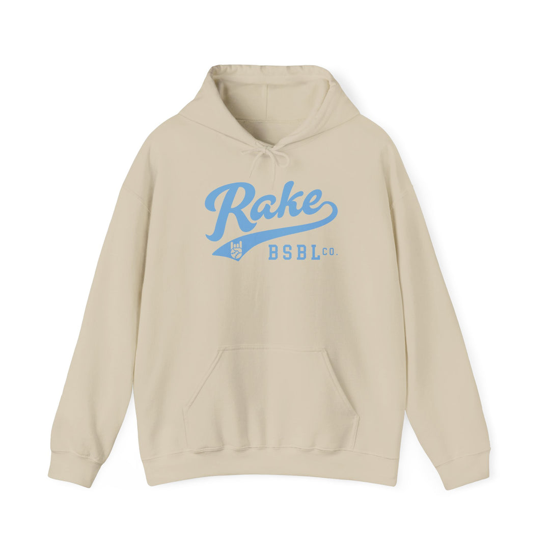 Rake Blue Scripted Hoodie