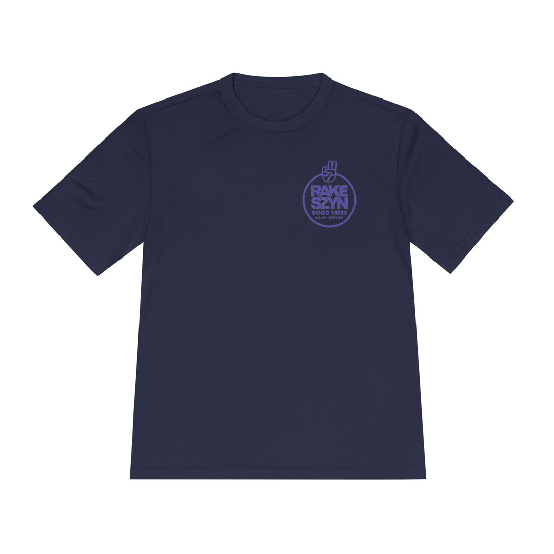 Rake SZYN Dry Fit Tee - Rake Baseball Company - RAKE BASEBALL | BASEBALL T-SHIRT | BASEBALL CLOTHING | GOOD VIBES ONLY