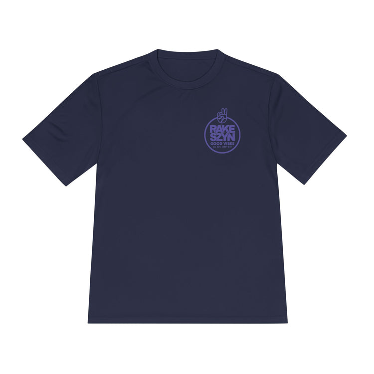 Rake SZYN Dry Fit Tee - Rake Baseball Company - RAKE BASEBALL | BASEBALL T-SHIRT | BASEBALL CLOTHING | GOOD VIBES ONLY