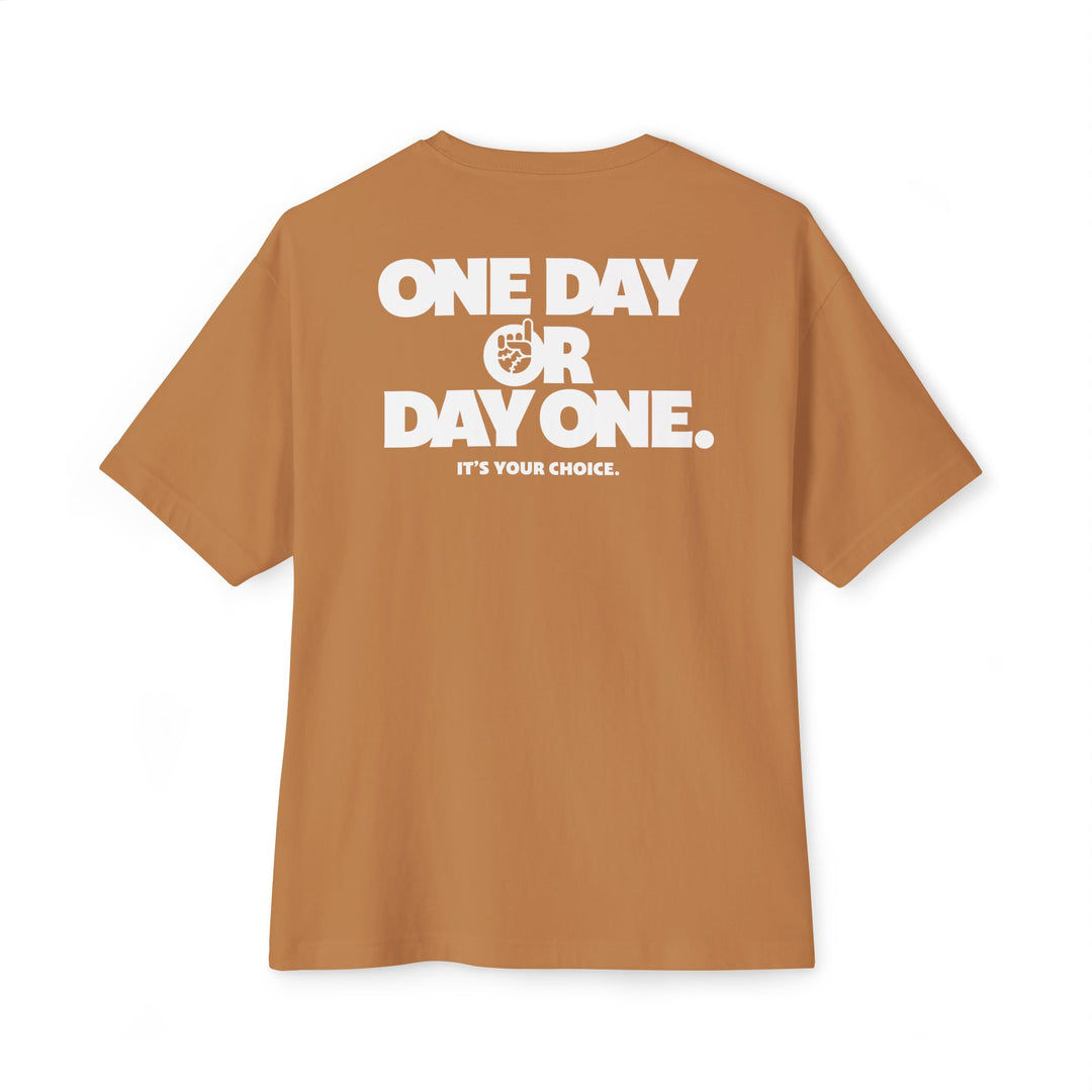 One Day or Day One Oversized Tee