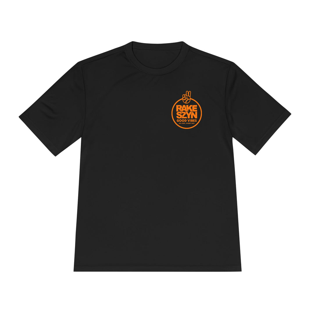 Rake SZYN Dry Fit Tee - Rake Baseball Company - RAKE BASEBALL | BASEBALL T-SHIRT | BASEBALL CLOTHING | GOOD VIBES ONLY
